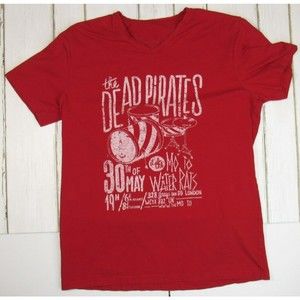 The Dead Pirates Mens Unisex Geordi XL Mo To Water Rats London Grays Inn Road